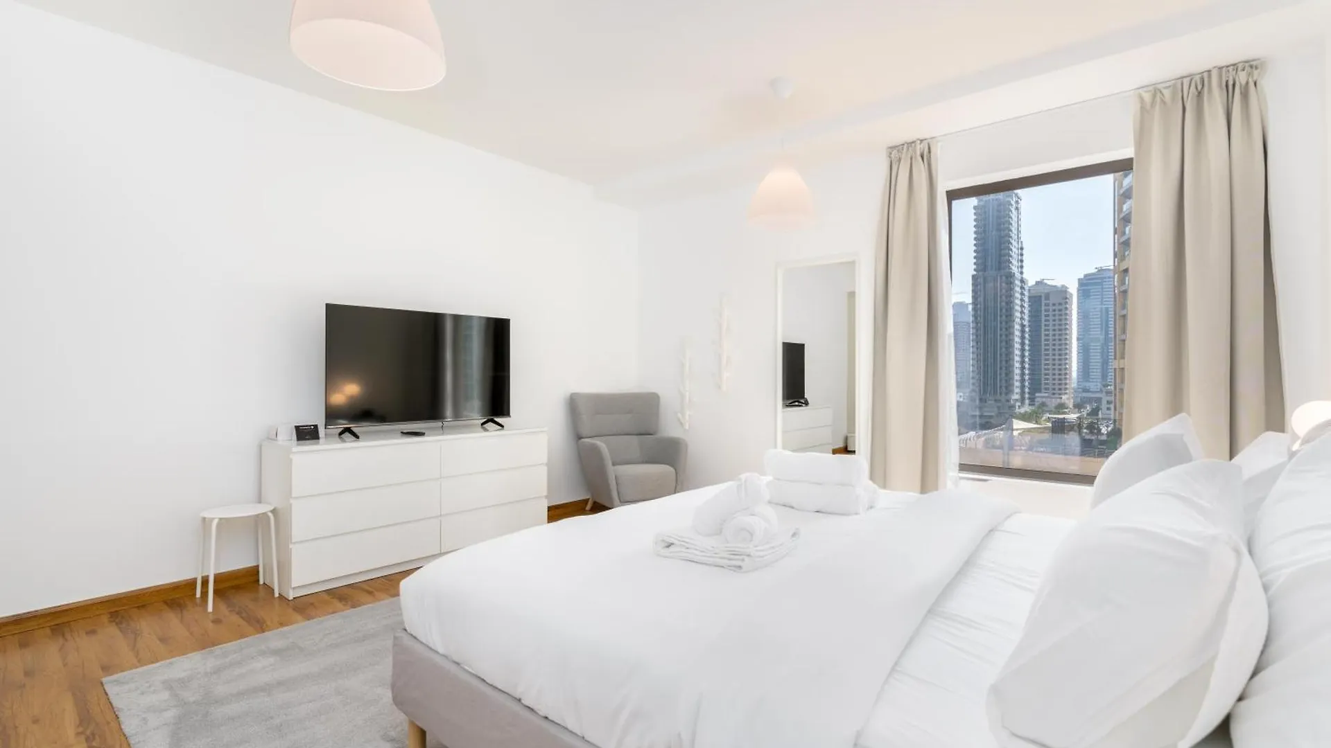 Semesterbostad Spacious 1-Bedroom At The Heart Of Jbr Dubai Förenade Arabemiraten